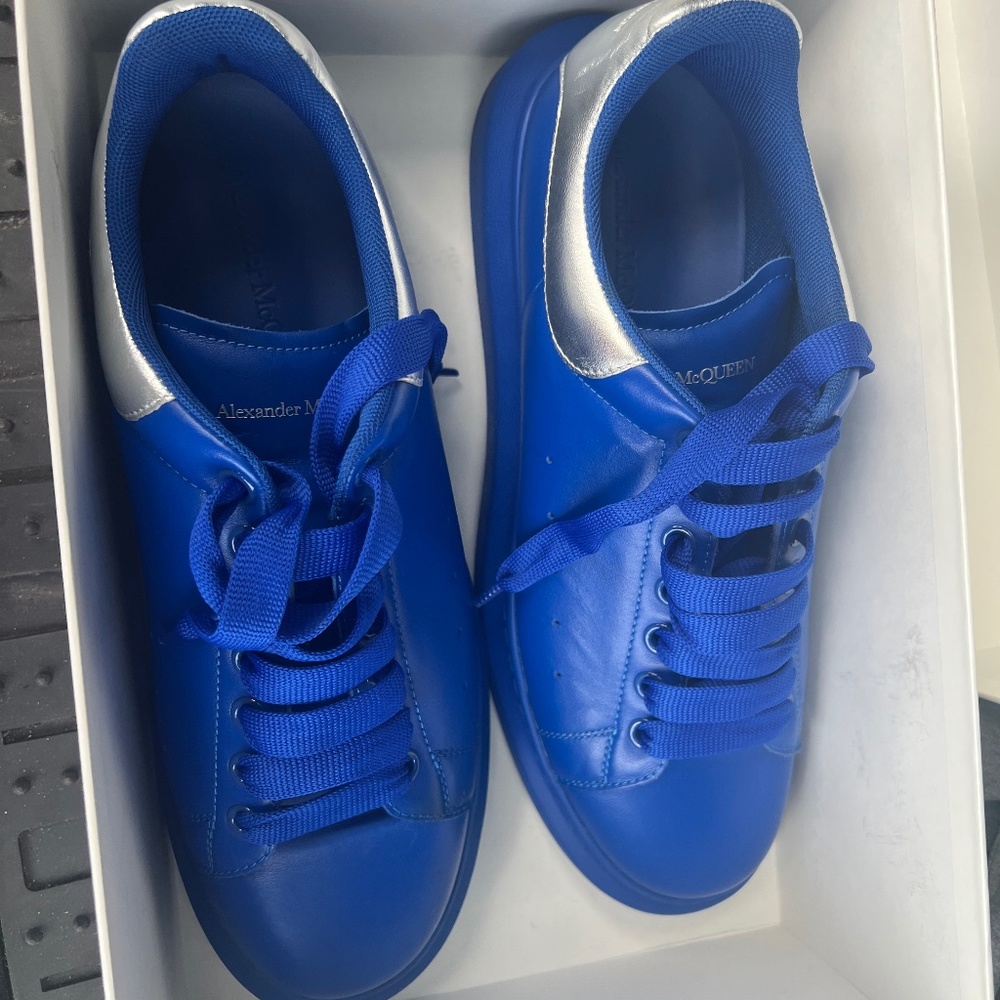 45 size Blue Alexander McQueen